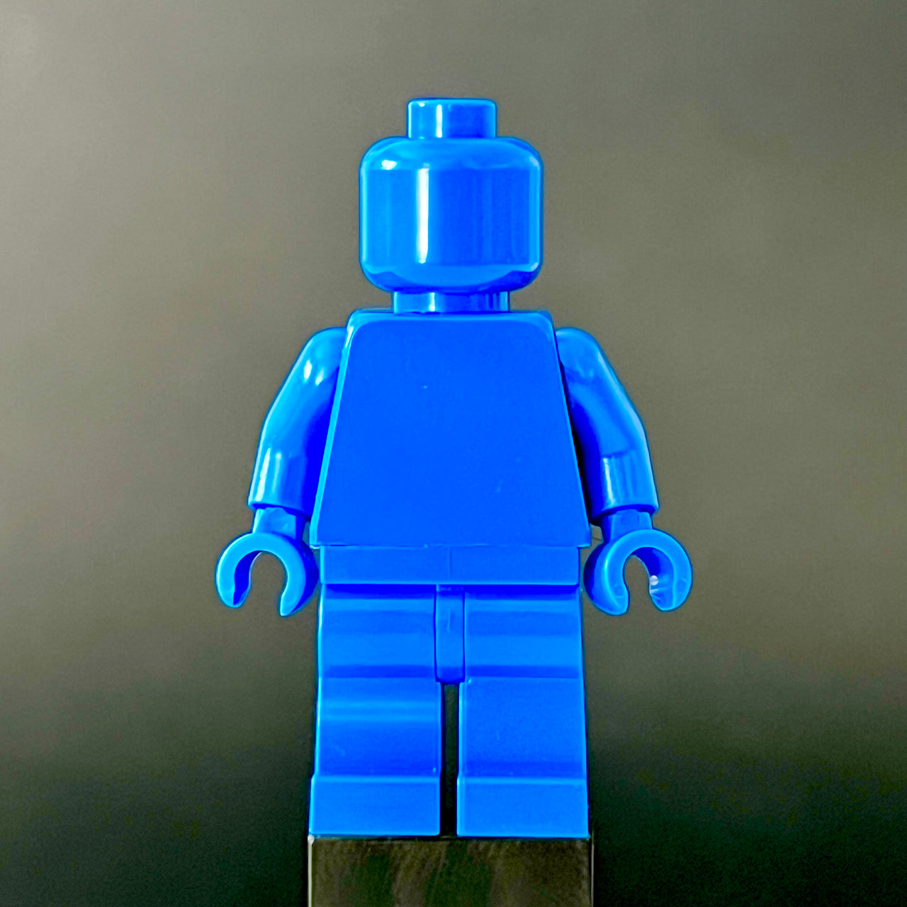 Blue Standard Monochrome Figure