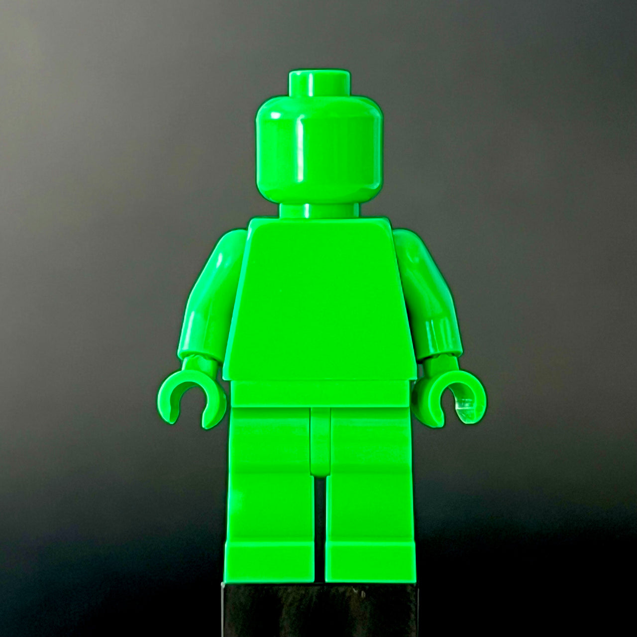 Bright Green Standard Monochrome Figure
