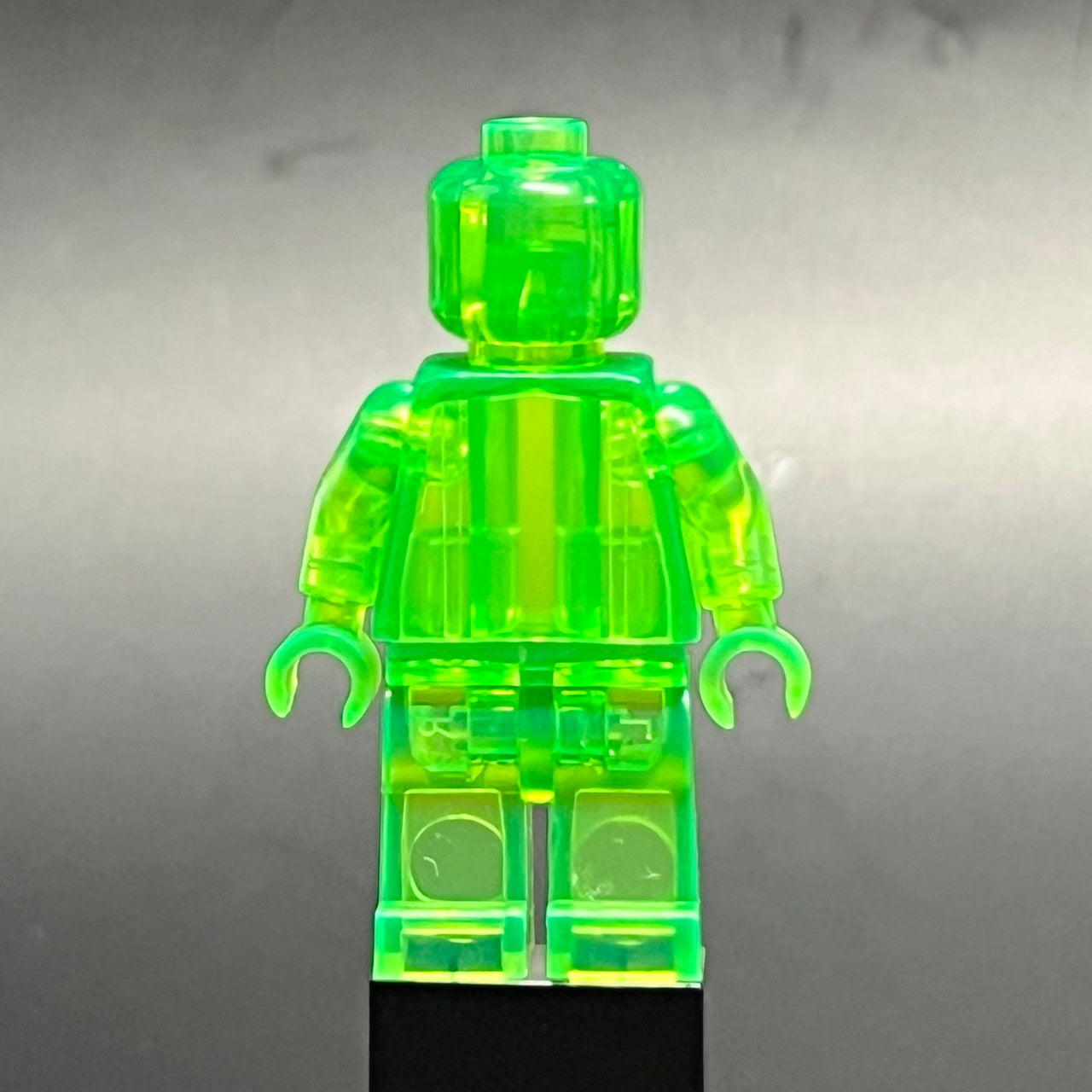 Trans-Bright Green Monochrome Figure