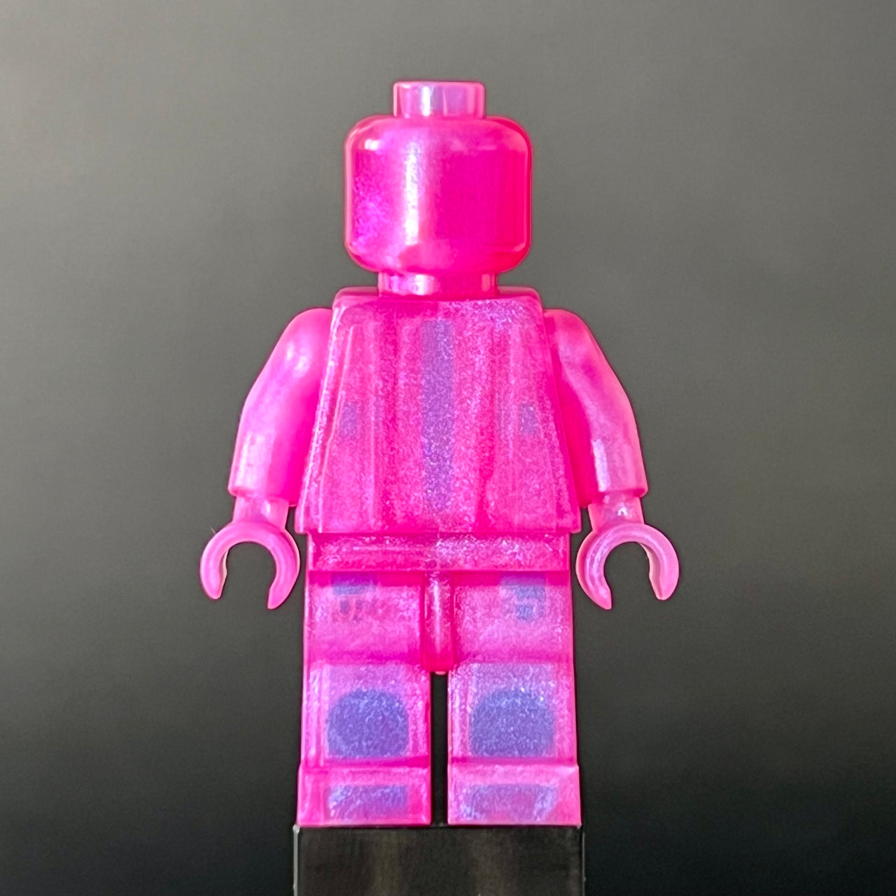 Satin-Dark Pink Monochrome Figure