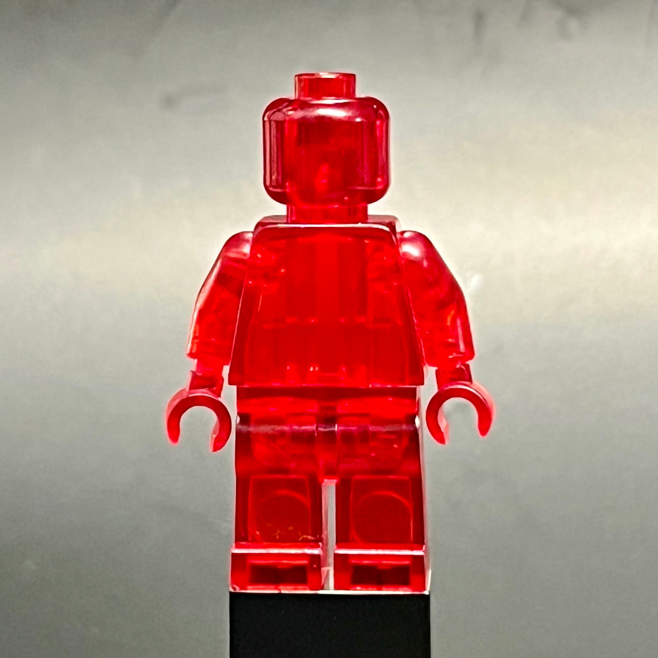 Trans-Red Monochrome Figure