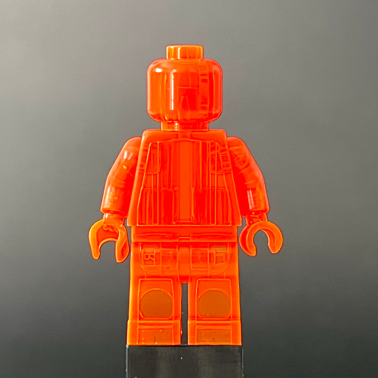 Trans-Neon Orange Monochrome Figure