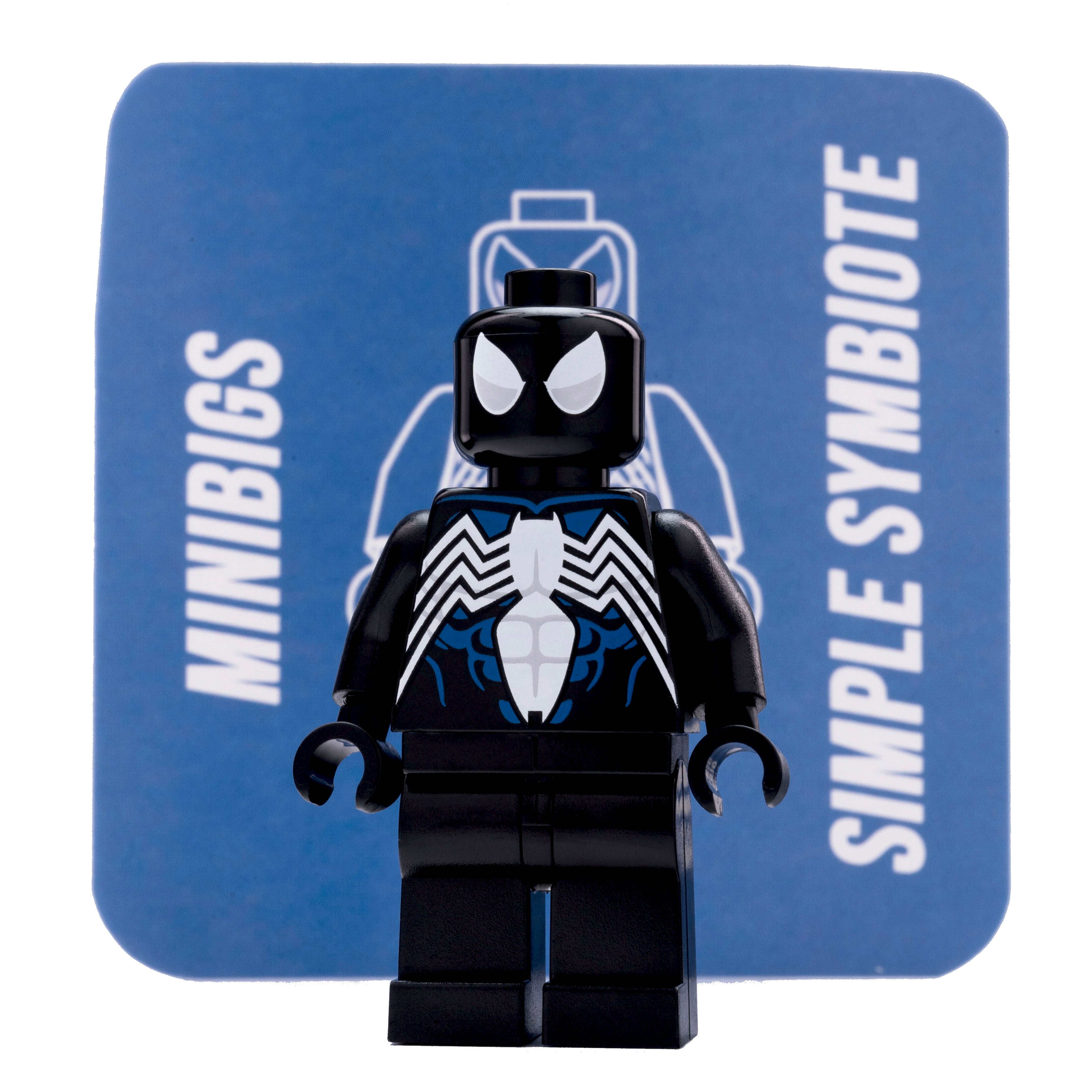 Lego symbiote spider man minifigure hotsell