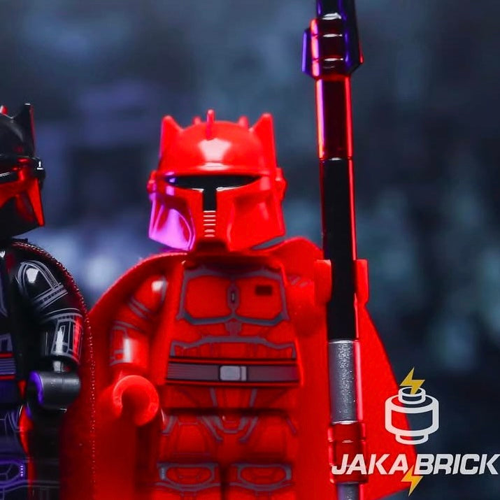 LIMIT 1 PER PERSON - Armored Villain RED VARIANT BY Jaka Brick