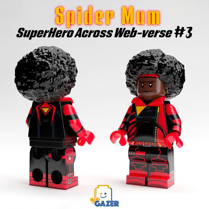 Spider Mum (Minifig ONLY) by miniGAZER [PRE-ORDER ends on 11/8/23 ]