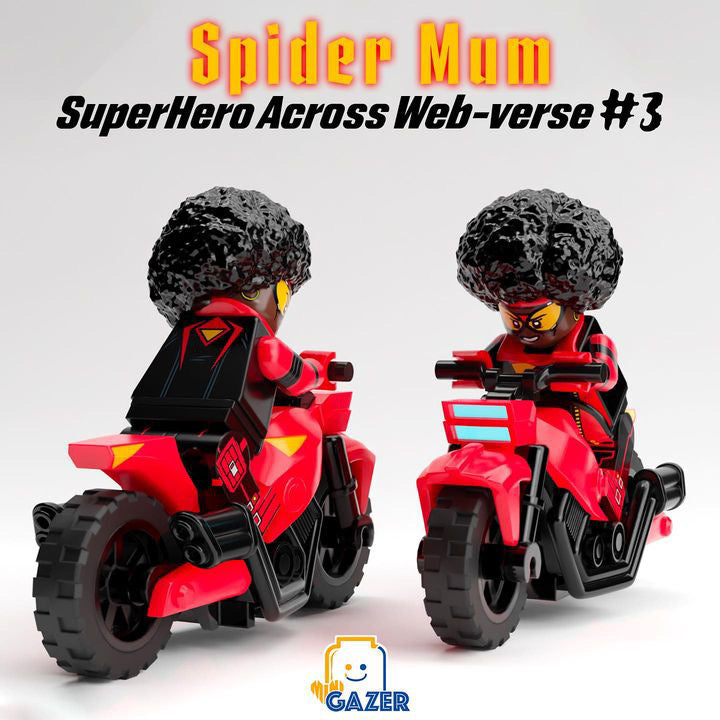 Spider Mum Motorcycle (Cycle ONLY) by miniGAZER [PRE-ORDER ends on 11/8/23 ]