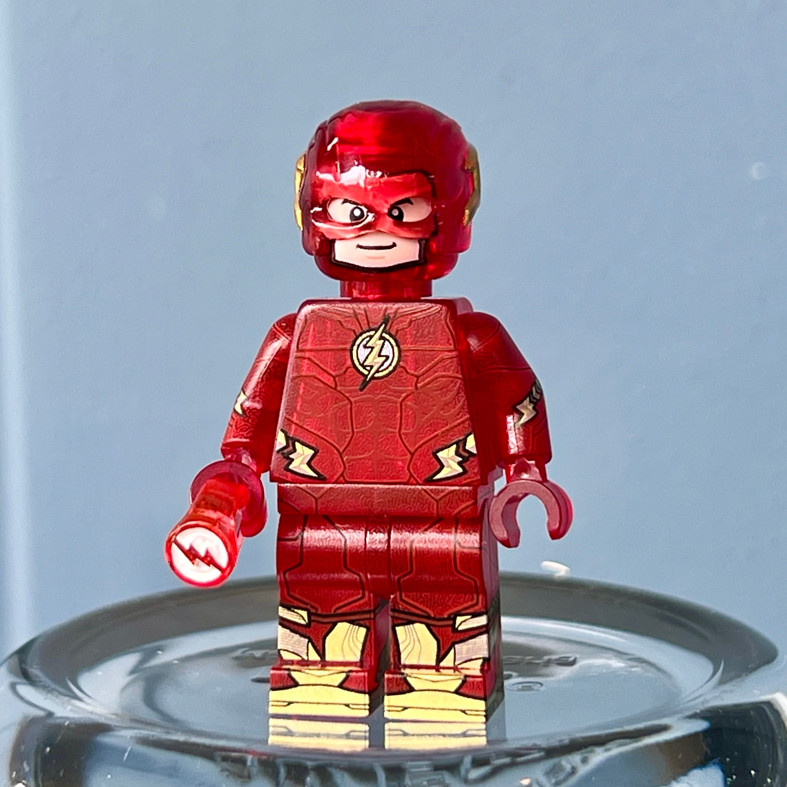 SALE - The Timeline Traveler Trans-Red Variant by Jaka Brick (miniBIGS