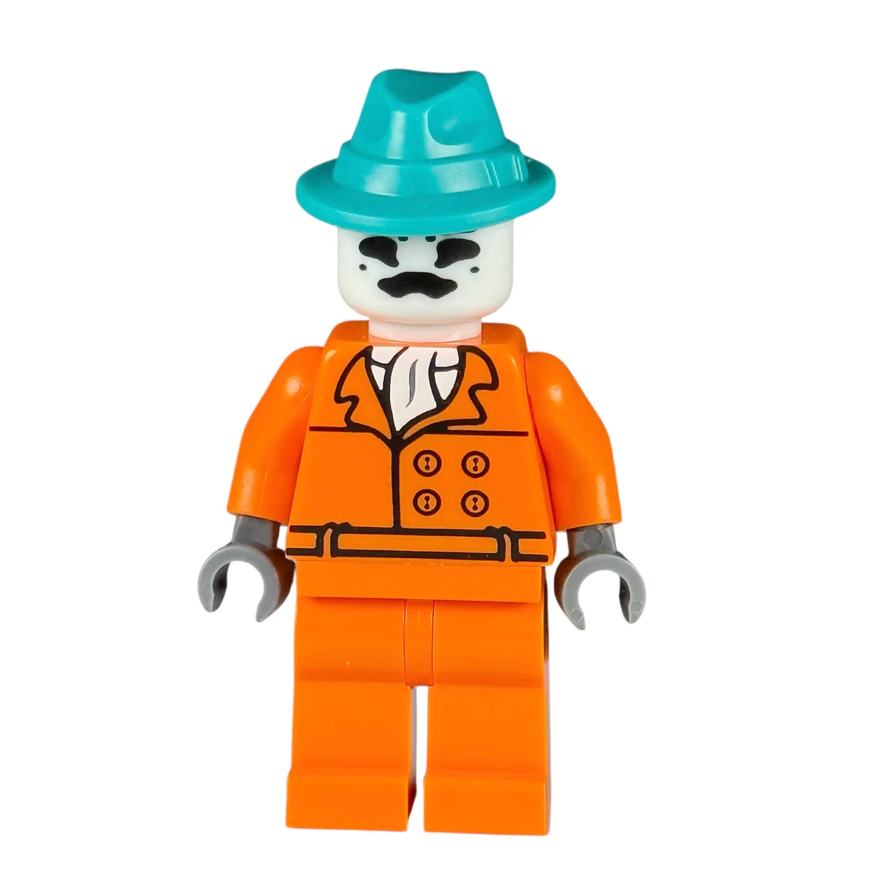 Inkblot Man Minifigure (Orange Variant)