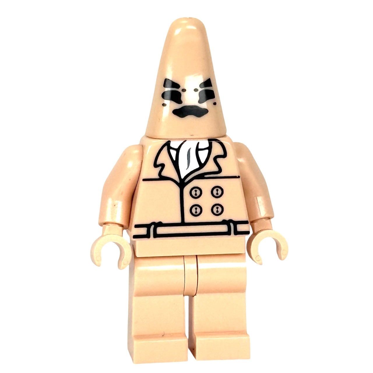 Inkblot Man Minifigure MISFIT #6 (1/1 Light Nougat)