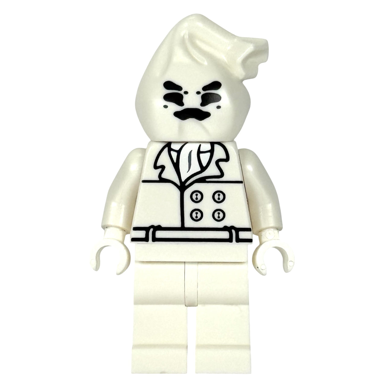 Inkblot Man Minifigure MISFIT #7 (1/1 White)