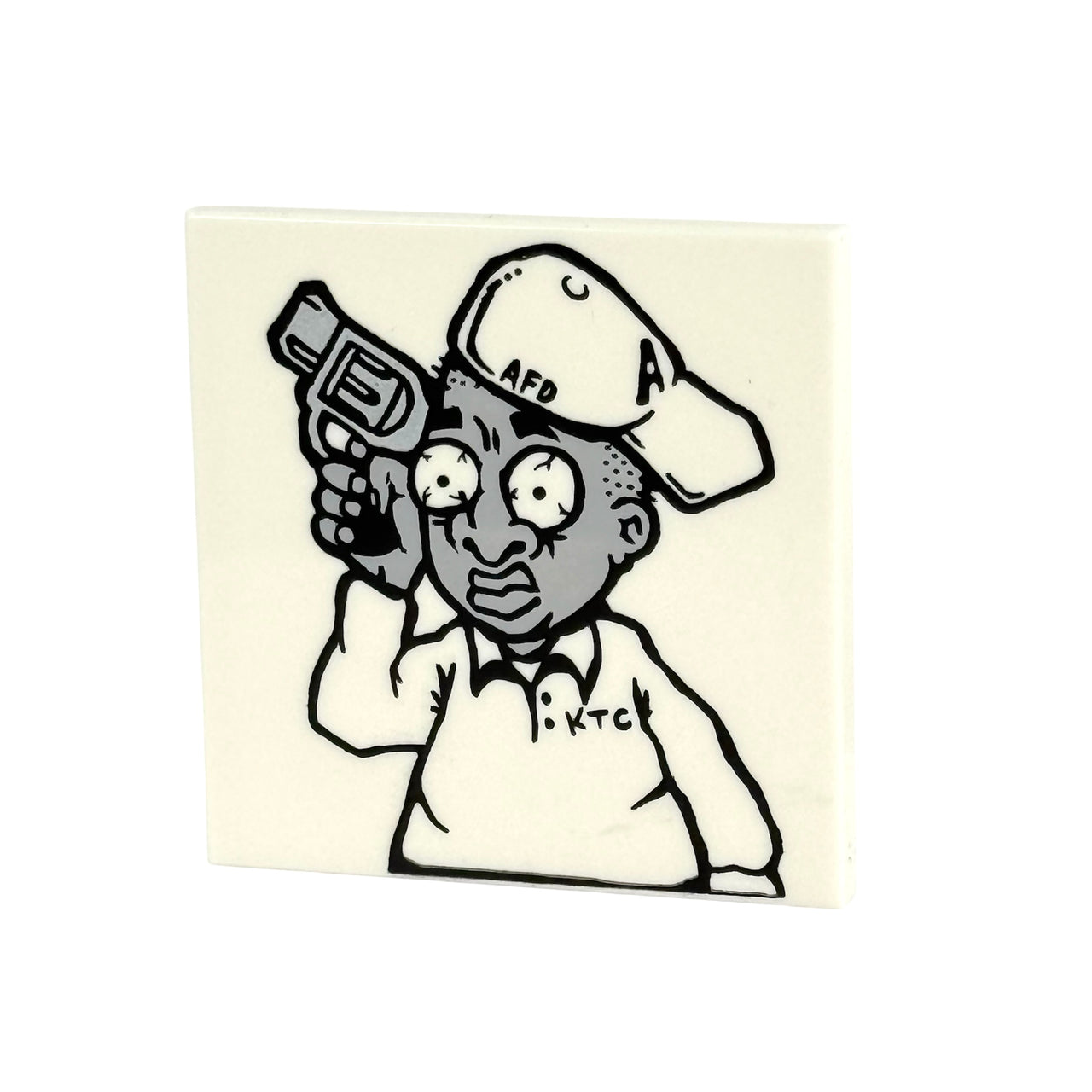 Army Graffiti Jumbo Tile 4x4 Tile