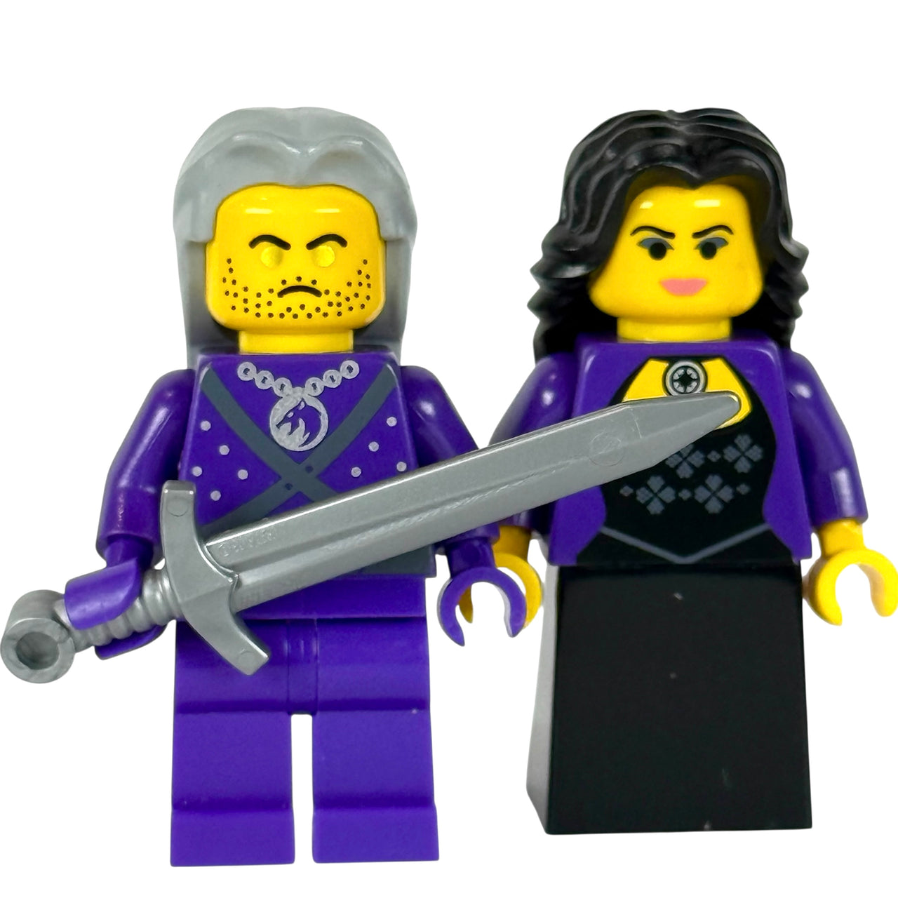 Monster Slayer Minifigures (Dark Purple Variant)